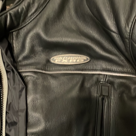 Harley Davidson Men’s FXRG Leather Jacket - Picture 2 of 8